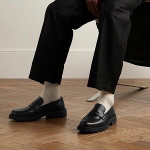 Common Projects - Leather Penny Loafers - Black